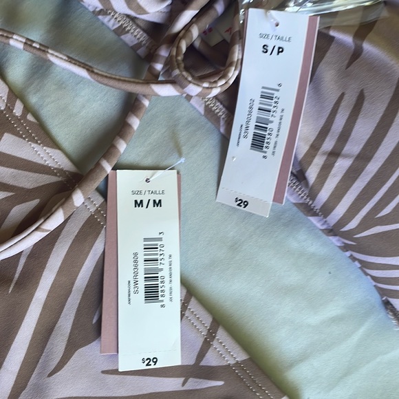 Joe Fresh two piece high waisted bathing suit. Top S, bottoms M. - Picture 2 of 2